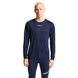 Craft Sport-Langarmshirt Rush 2.0 Tee (leicht, funktionell) navyblau Herren