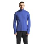Craft Sport-Langarmshirt Flow Half-Zip (leicht, weiches Tragegefühl) royalblau Herren