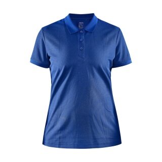 Craft Sport-Polo Core Unify (funktionelles Recyclingpolyester) kobaltblau Damen
