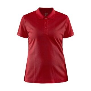 Craft Sport-Polo Core Unify (funktionelles Recyclingpolyester) rot Damen