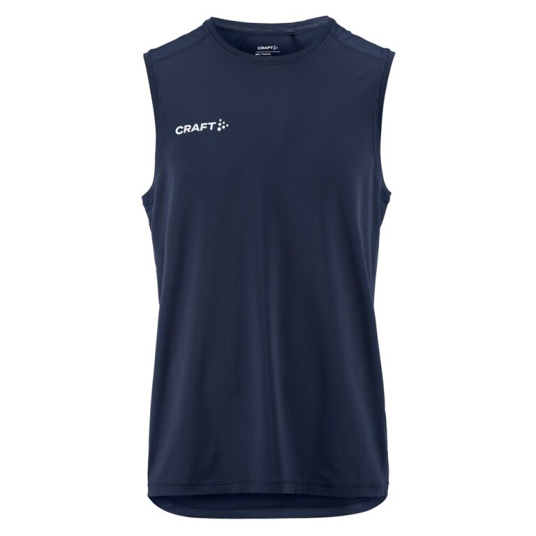 Craft Sport-Tank Ability Sl Tee (Mesh-Einsätze, feuchtigkeitstransport) navyblau Herren