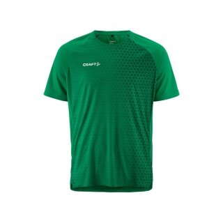 Craft Sport-Tshirt Extend 2.0 Graphic Jersey (100% rec. Polyester, feuchtigkeitstransport) grün Herren