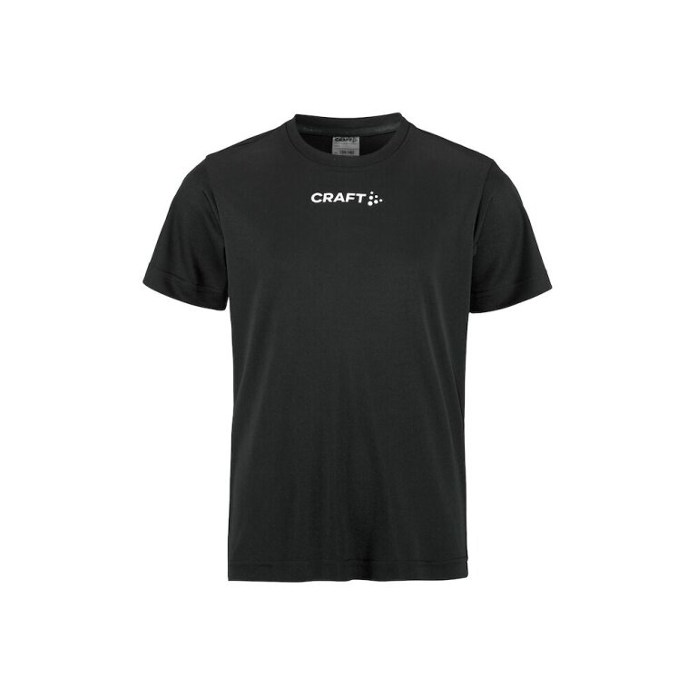 Craft Sport-Tshirt Squad Go Function Tee (leicht, schnell trocknend) schwarz Kinder
