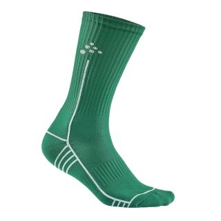 Craft Sportsocken Progress Mid (feuchtigkeitstransport) grün - 1 Paar