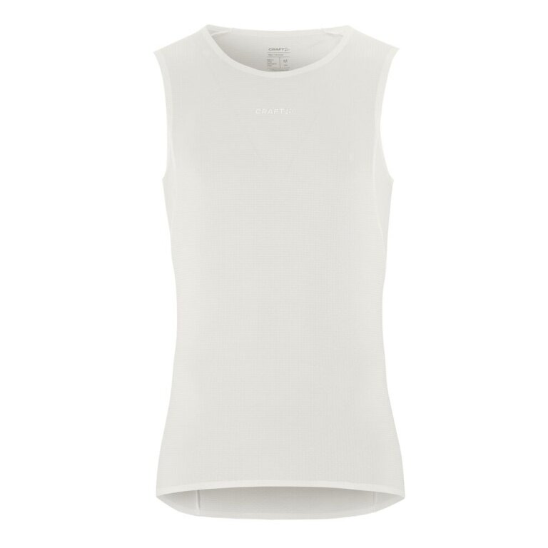 Craft Funktionsunterwäsche Tank-Top Pro Dry Nanoweight Sl (Tight fit) weiss Herren