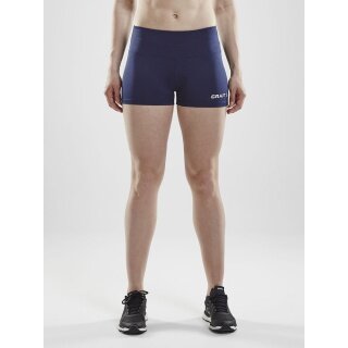 Craft Sport-Tight Squad Hotpants (funktionell Material, enganliegend) kurz navyblau Damen