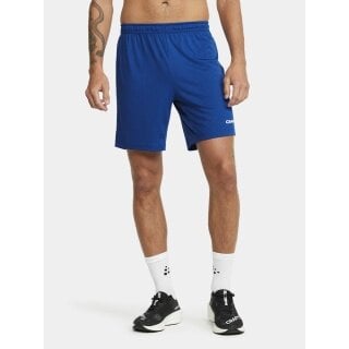 Craft Trainingshose Premier Shorts (rec. Polyester, ergonomisches Design) kurz kobaltblau Herren