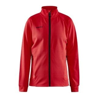 Craft Trainingsjacke ADV Unify (funktionelles Recyclingpolyester) rot Damen
