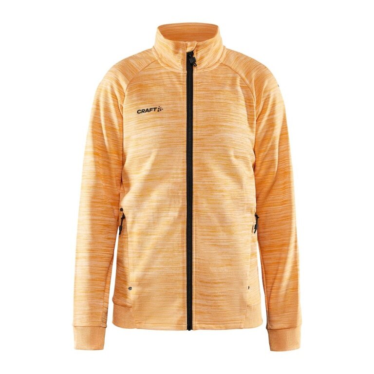 Craft Trainingsjacke ADV Unify (funktionelles Recyclingpolyester) orange Damen