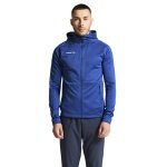 Craft Trainingsjacke Evolve 2.0 Brushed Hood (strapazierfähig, Feuchtigkeitstransport) cobaltblau Herren