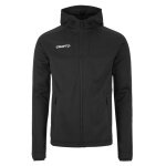 Craft Trainingsjacke Evolve 2.0 Brushed Hood (strapazierfähig, Feuchtigkeitstransport) schwarz Herren