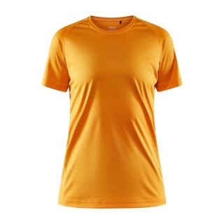 Craft Sport-Shirt Core Unify (funktionelles Recyclingpolyester) orange Damen