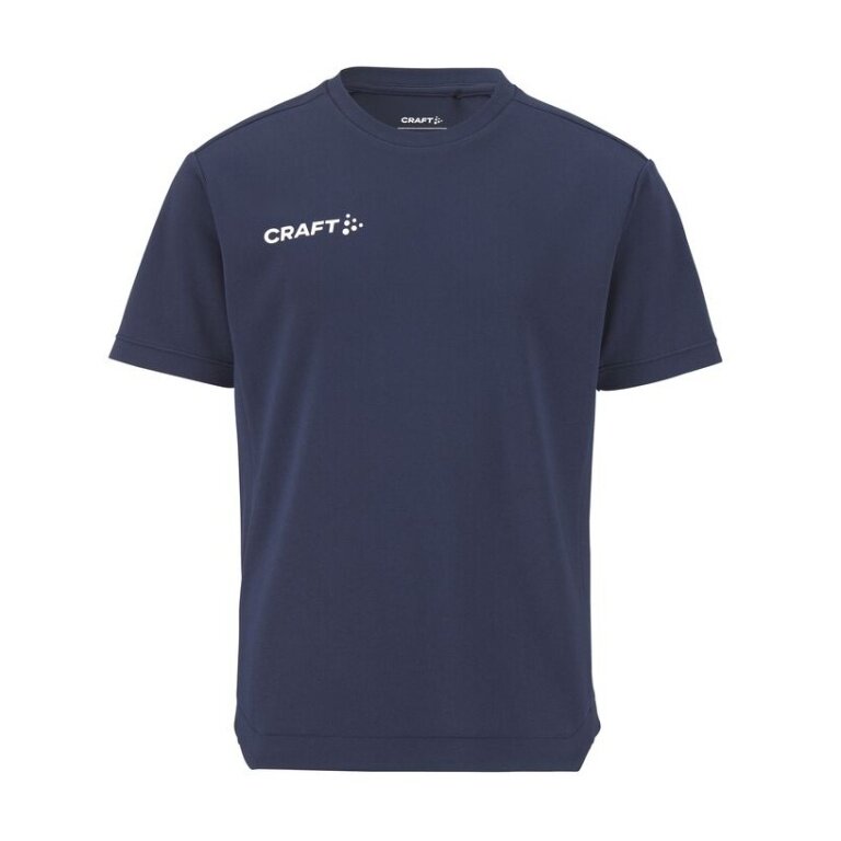 Craft Sport-Tshirt Evolve 2.0 Structured Jersey (strapazierfähig, leicht) navyblau Kinder