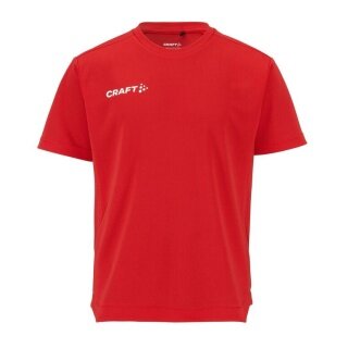 Craft Sport-Tshirt Evolve 2.0 Structured Jersey (strapazierfähig, leicht) rot Kinder