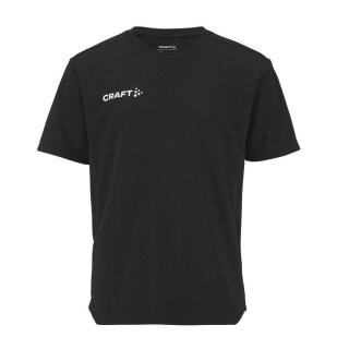 Craft Sport-Tshirt Evolve 2.0 Structured Jersey (strapazierfähig, leicht) schwarz Kinder