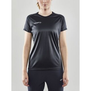 Craft Sport-Tshirt (Trikot) Evolve - leicht, funktionell - dunkelgrau Damen
