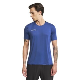 Craft Sport-Tshirt Extend Jersey (rec. Polyester, Mesh-Einsätze) kobaltblau Herren