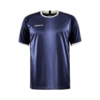 Craft Sport-Tshirt (Trikot) Progress 2.0 Graphic Jersey - leicht, funktionell und Stretchmaterial - navyblau Herren