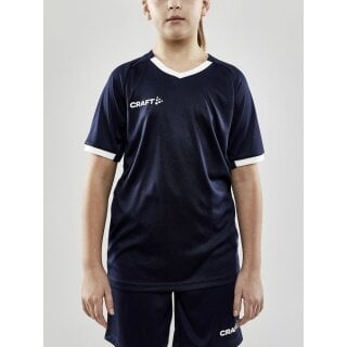 Craft Sport-Tshirt (Trikot) Progress 2.0 Solid Jersey - leicht, funktionell- navyblau Kinder