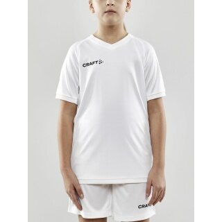 Craft Sport-Tshirt (Trikot) Progress 2.0 Solid Jersey - leicht, funktionell- weiss Kinder