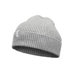 Craft Wintermütze Urban Rib Beanie (warm, Rippstruktur) grau - 1 Stück