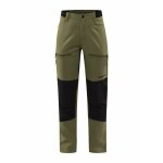 Craft Wanderhose Pro Explore Hiking Pant (elastisch, strapazierfähige) lang khakigrün Damen