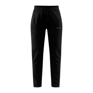 Craft Freizeithose Core Soul Zip Sweatpants (weiches Material) lang schwarz Damen