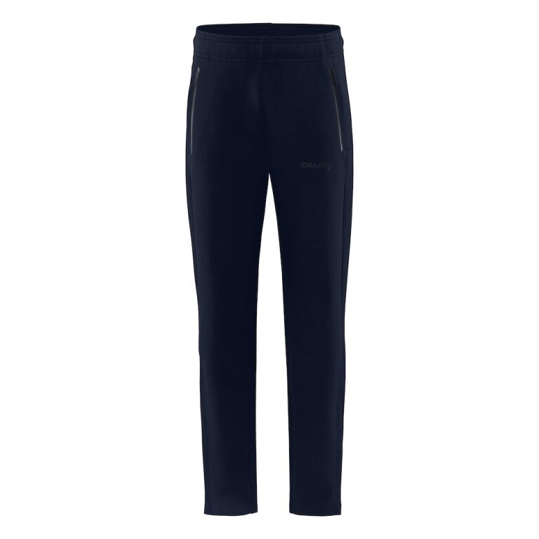 Craft Freizeithose Core Soul Zip Sweatpants (weiches Material) lang navyblau Kinder