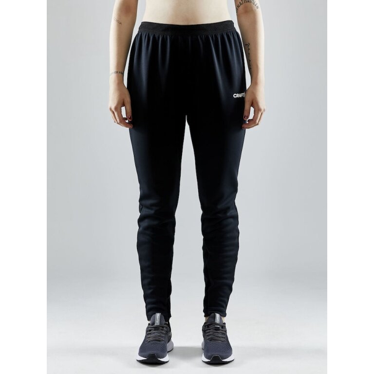 Craft Trainingshose Evolve Slim Pant (strapazierfähig, enge Passform) lang schwarz Damen