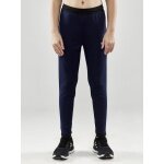 Craft Trainingshose Evolve Slim Pant (strapazierfähig, enge Passform) lang navyblau Kinder