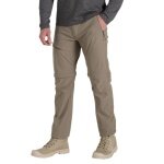Craghoppers Wanderhose NosiLife Pro Conv III Zip Off (lange Hose+Bermuda) beigebraun Herren