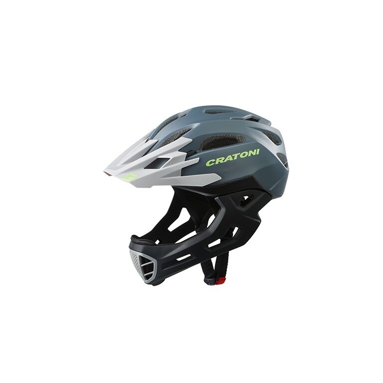 Cratoni Fahrradhelm C-Maniac (Full Protection) anthrazit/schwarz matt