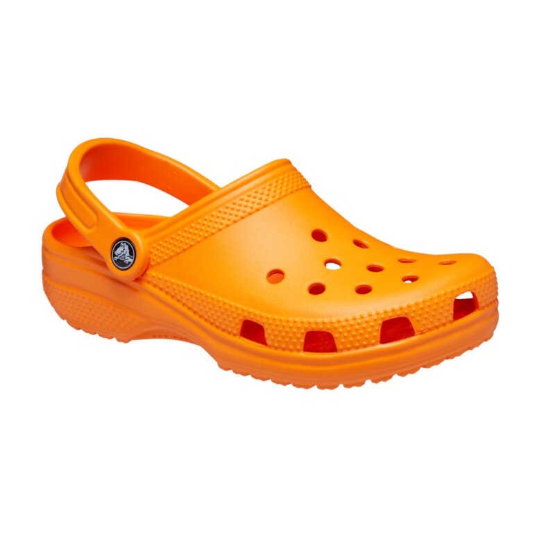 Crocs Sandale Classic Clog orange Damen