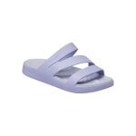 Crocs Sandale Getaway Strappy (leichtes, nahtlos, flexibel) violett Damen