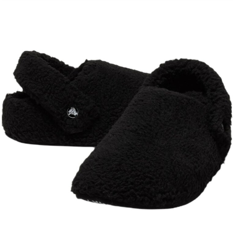 Crocs Hausschuhe Classic Cozzzy Slipper (Kunstfell, warm) schwarz - 1 Paar