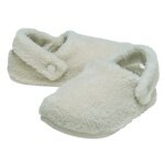 Crocs Hausschuhe Classic Cozzzy Slipper (Kunstfell, warm) naturweiss - 1 Paar