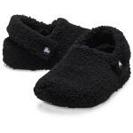Crocs Hausschuhe Classic Cozzzy Slipper (Kunstfell, warm) schwarz Kinder - 1 Paar