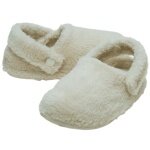 Crocs Hausschuhe Classic Cozzzy Slipper (Kunstfell, warm) naturweiss Kinder - 1 Paar