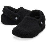Crocs Hausschuhe Classic Cozzzy Slipper (Kunstfell, warm) schwarz Kleinkinder - 1 Paar