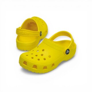 Crocs Sandale Classic Clog K zitronengelb Kinder