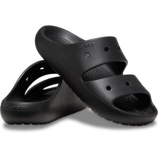 Crocs Sandale Classic V2 (leichtes, schwimmfähiges Croslite-Schaummaterial) schwarz - 1 Paar