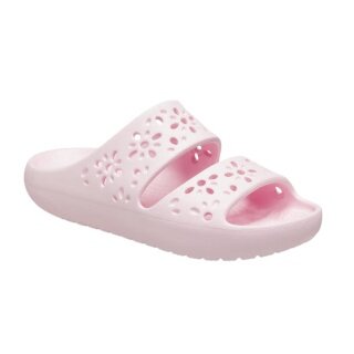 Crocs Sandale Floral Cutout (leichtes, flexibel) pink Damen