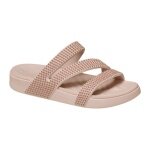 Crocs Sandale Getaway Gems Strappy Quartz hellbraun - Damen