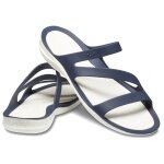 Crocs Sandale Swiftwater navyblau/weiss Damen - 1 Paar