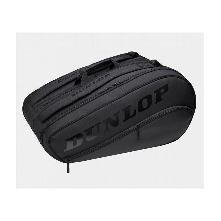 Dunlop Srixon Racketbag (Schlägertasche) Team Thermo 2022 schwarz/schwarz 12er - 3 Hauptfächer