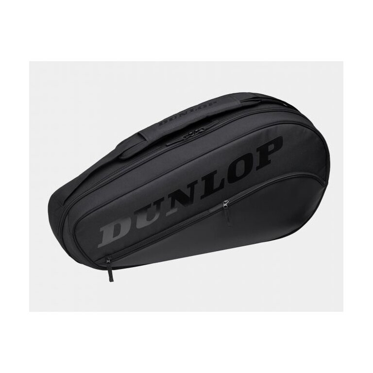 Dunlop Racketbag (Schlägertasche) Srixion Team Thermo 2022 schwarz/schwarz 3er - 1 Hauptfach