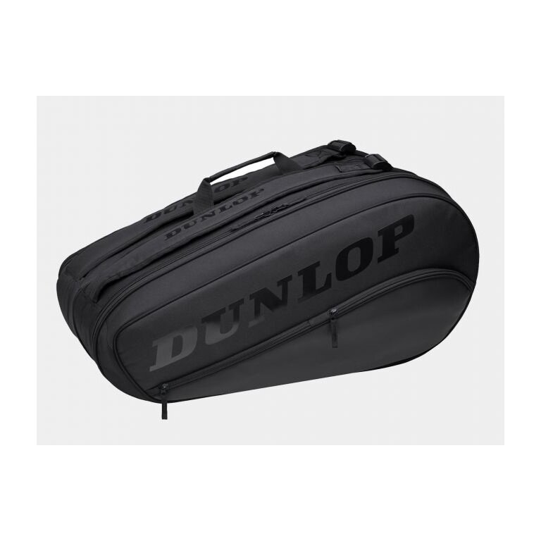 Dunlop Racketbag (Schlägertasche) Srixon Team Thermo 2022 schwarz/schwarz 8er - 3 Hauptfächer