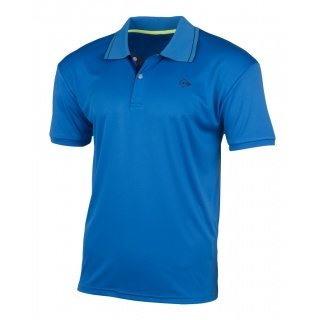 Dunlop Tennis-Polo Club (100% Polyester) blau Herren