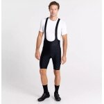 Dare2B Fahrrad-Trägerhose AEP Virtuous (enganliegend, schnelltrocknend) kurz schwarz Herren