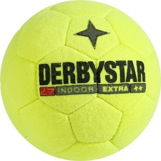 Derbystar Fussball Indoor Extra gelb